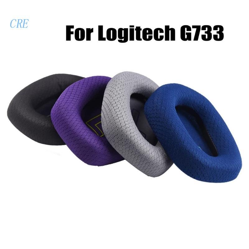 Cre Busa Headphone Bahan Mesh Tebal Lembut Breathable Untuk G733