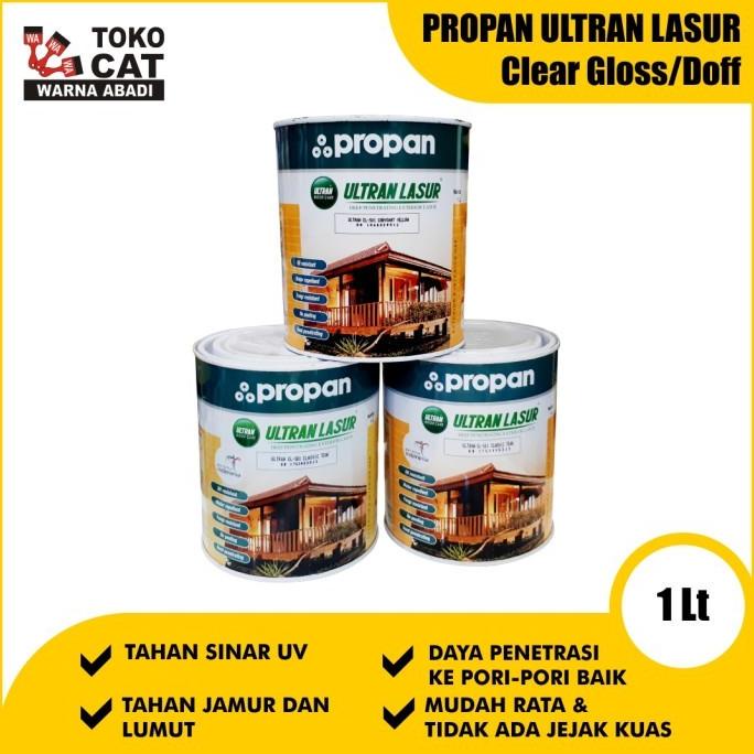 CAT POLITUR PROPAN ULTRAN LASUR CLEAR DOFF, GLOSS, SATIN 1 LITER