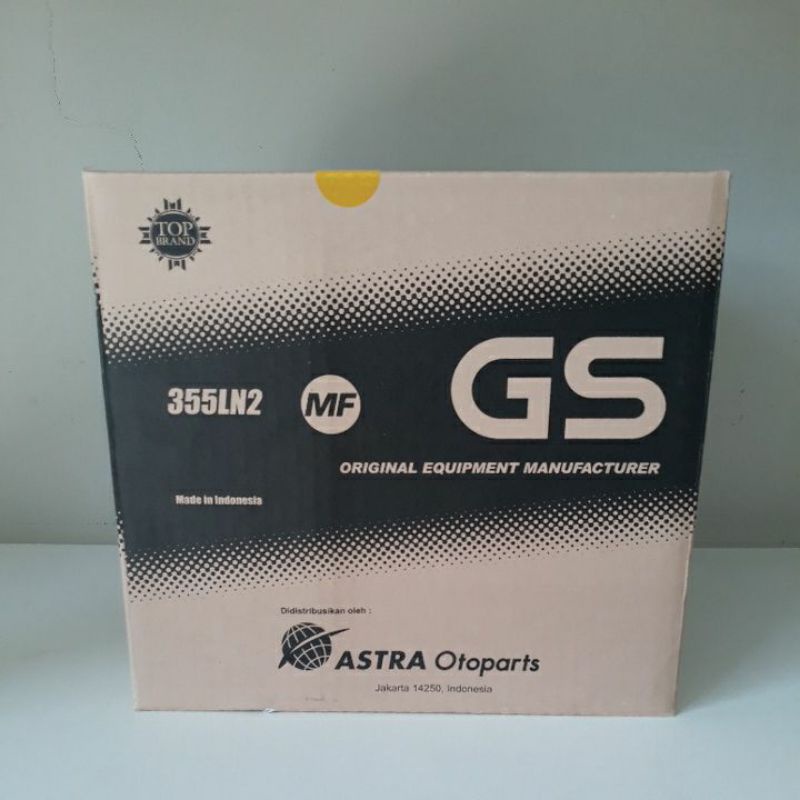 Aki Mobil Toyota New Fortuner, Innova Reborn Bensin GS ASTRA OEM 355LN2