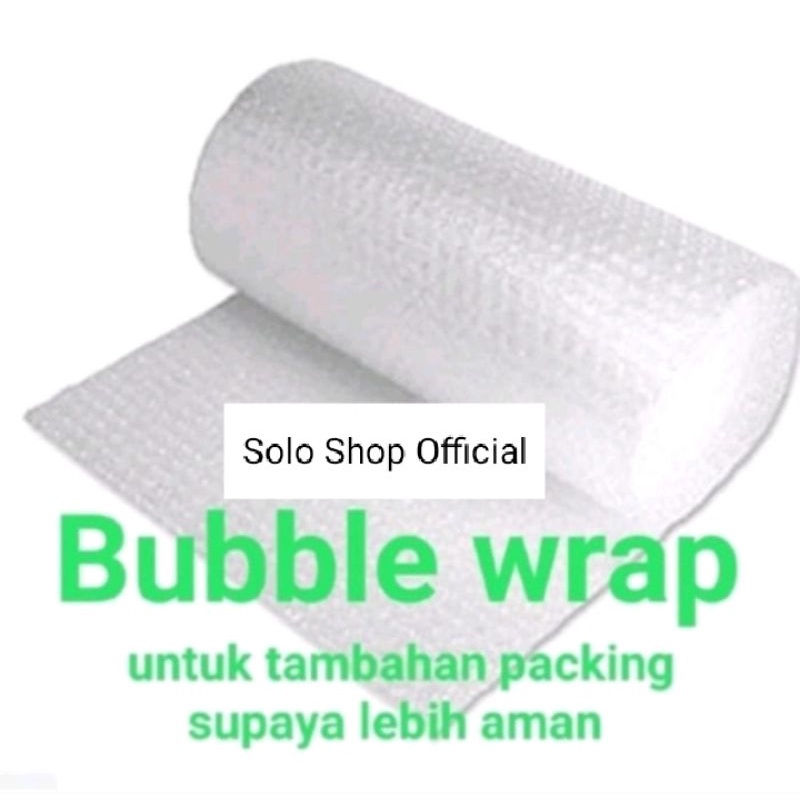 

Bubble Wrap Tambahan Untuk Packing Extra Aman Untuk Packing Pengaman Produk