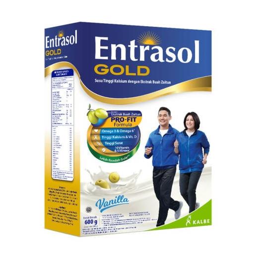 

[ COD ] Entrasol Gold VANILLA 600gr