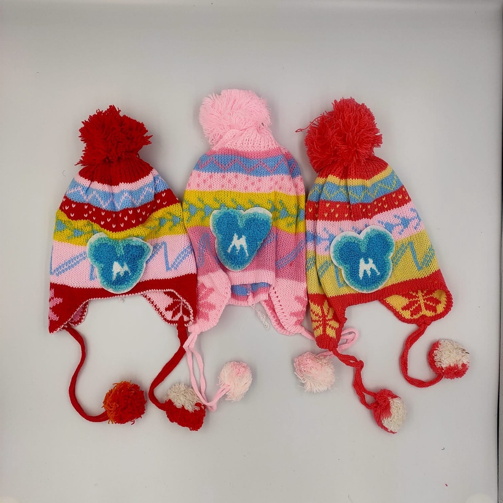 TOPI RAJUT BAYI / TOPI KUPLUK BAYI / TOPI RAJUT ANAK / TOKOLIELYS