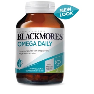 Blackmores Omega Daily Isi 60 Kapsul/Omega 3/kolesterol/Suplemen kesehatan jantung