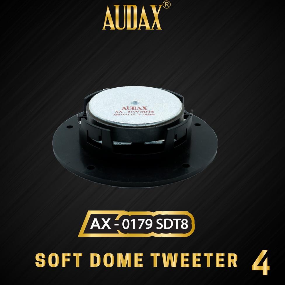 Terlaris Today Audax - Speaker Pasif AX-0179 SDT8 Soft Dome Tweeter 