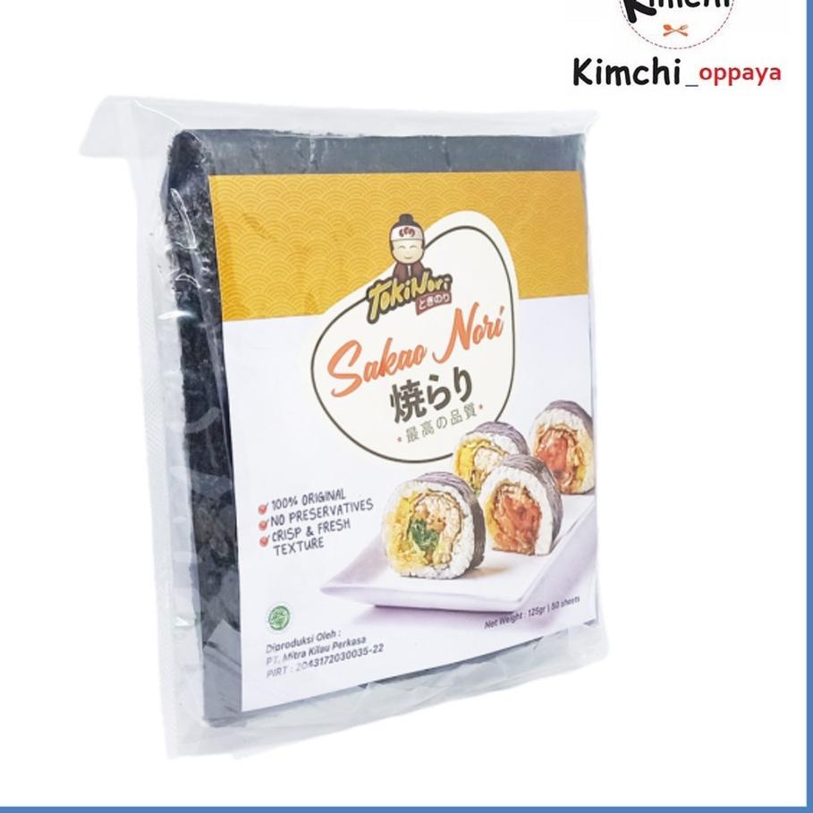 

FREE ONGKIR!Sakao Nori Isi 50 Lembar Untuk Kimbab Sushi Kimbab Korea Sakao Nori|SQ8