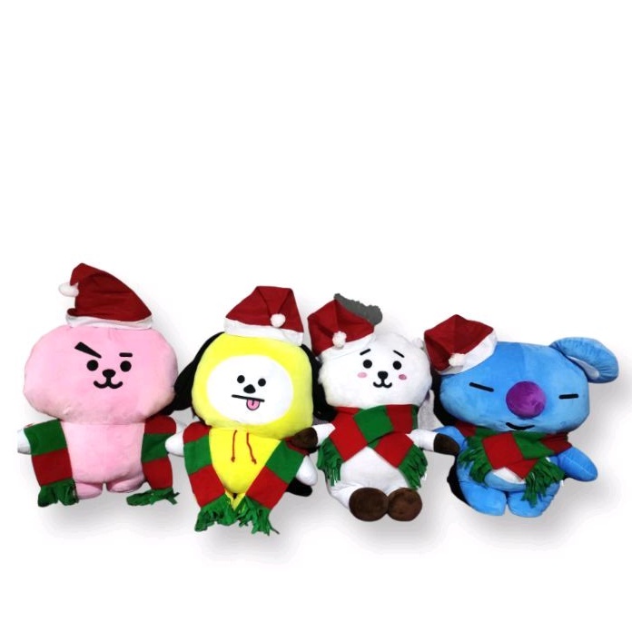 Boneka Karakter korea JUMBO chimmy chooky RJ koya tata versi Natal Christmas