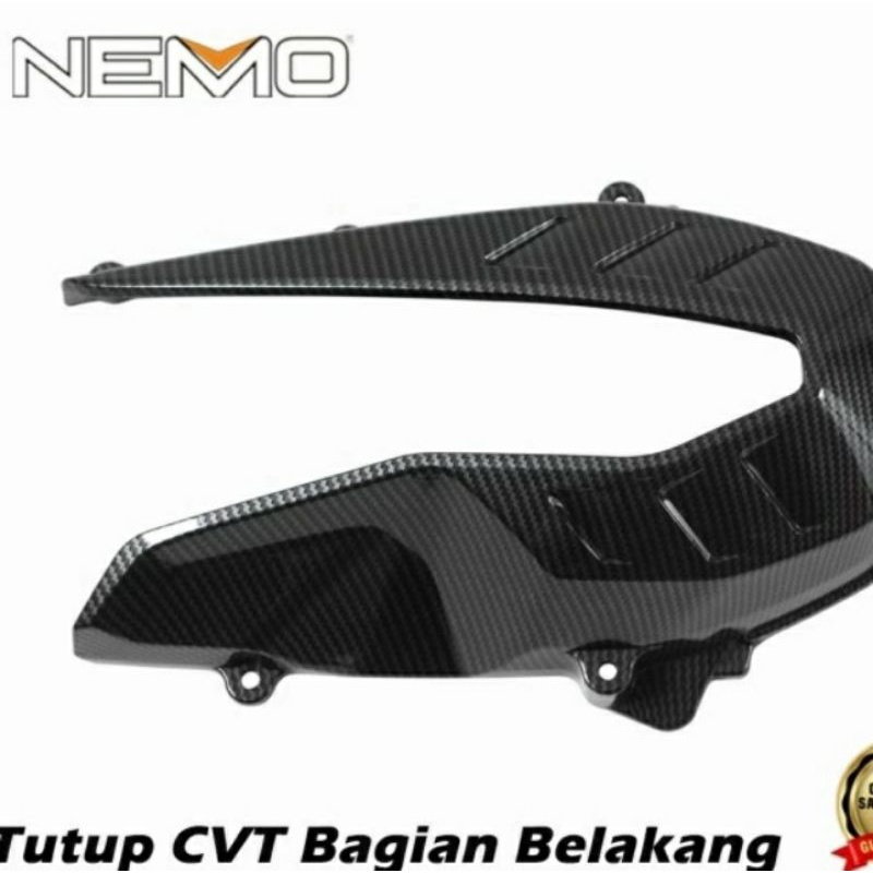 Cover Tutup CVT bagian belakang ADV 160 PCX 160 Carbon Original Nemo