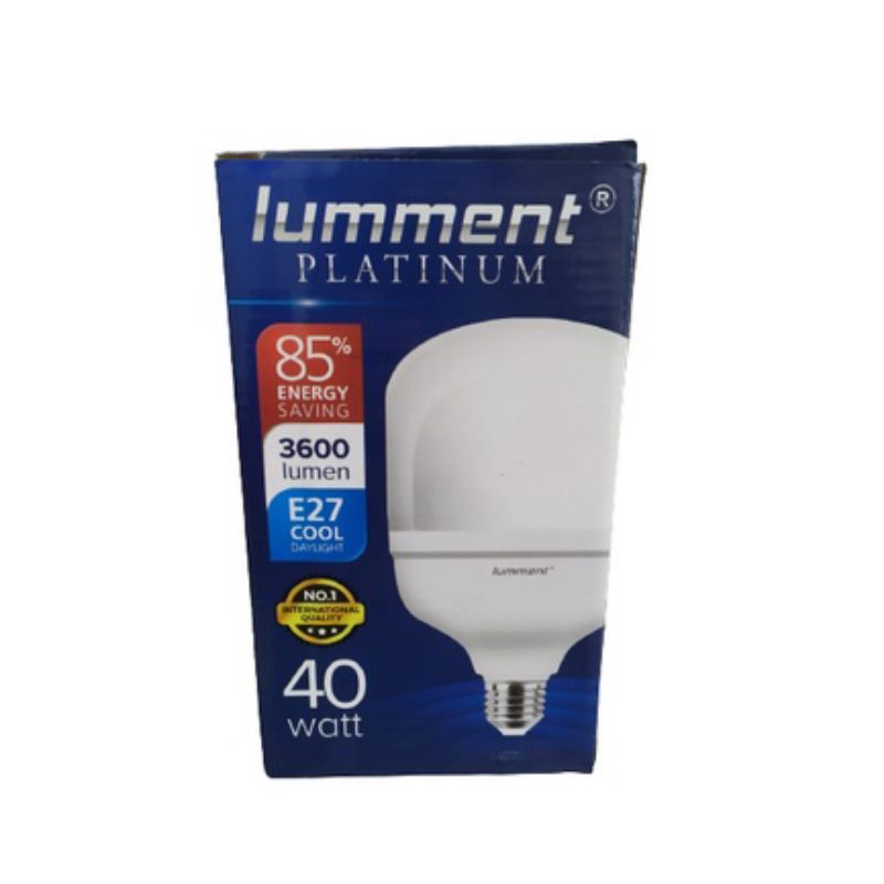 Lampu LED Jumbo Lumment Platinum 40 Watt | Led Lampu Putih Lumment Terang 40W