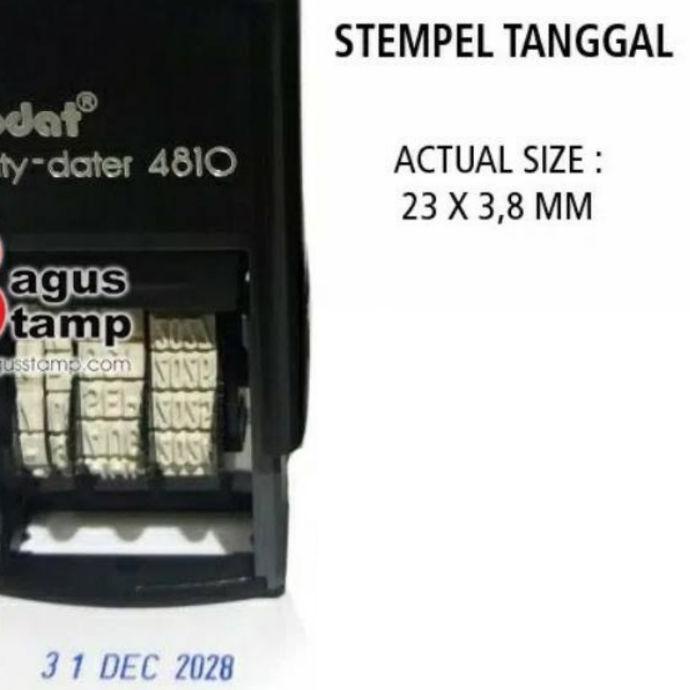 

READY ✅Stempel Trodat 4810 Stempel Tanggal Otomatis / Dater Otomatis|KD1