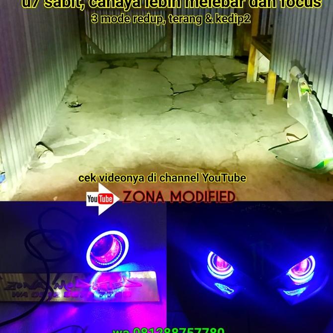 dada mx king custom upgrade lampu terbaru