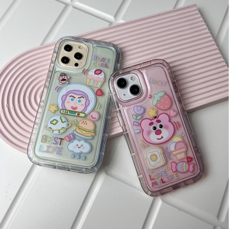 Carfoli Cartoon Clear Case