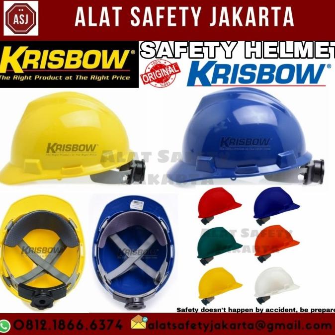 Helm Safety Proyek KRISBOW / Helm Proyek KRISBOW