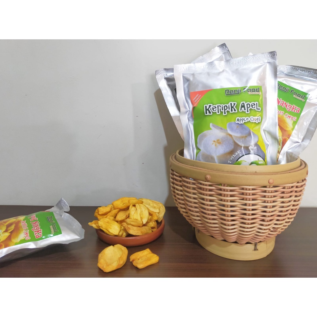 Keripik Buah dan Sayur Mix Khas Malang Panji Food 65-100gr Kualitas Ekspor