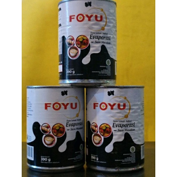 Susu Evaporasi Foyu 390gr Evaporated
