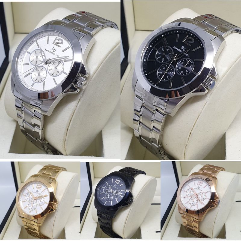 Jam tangan wanita Raymond Daniel Rd 337 Rantai Original Garansi 1 Tahun