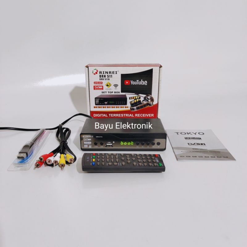 Jual Set Top Box Rinrei DRN 511A DVBT2 4K Ultra HD Shopee Indonesia