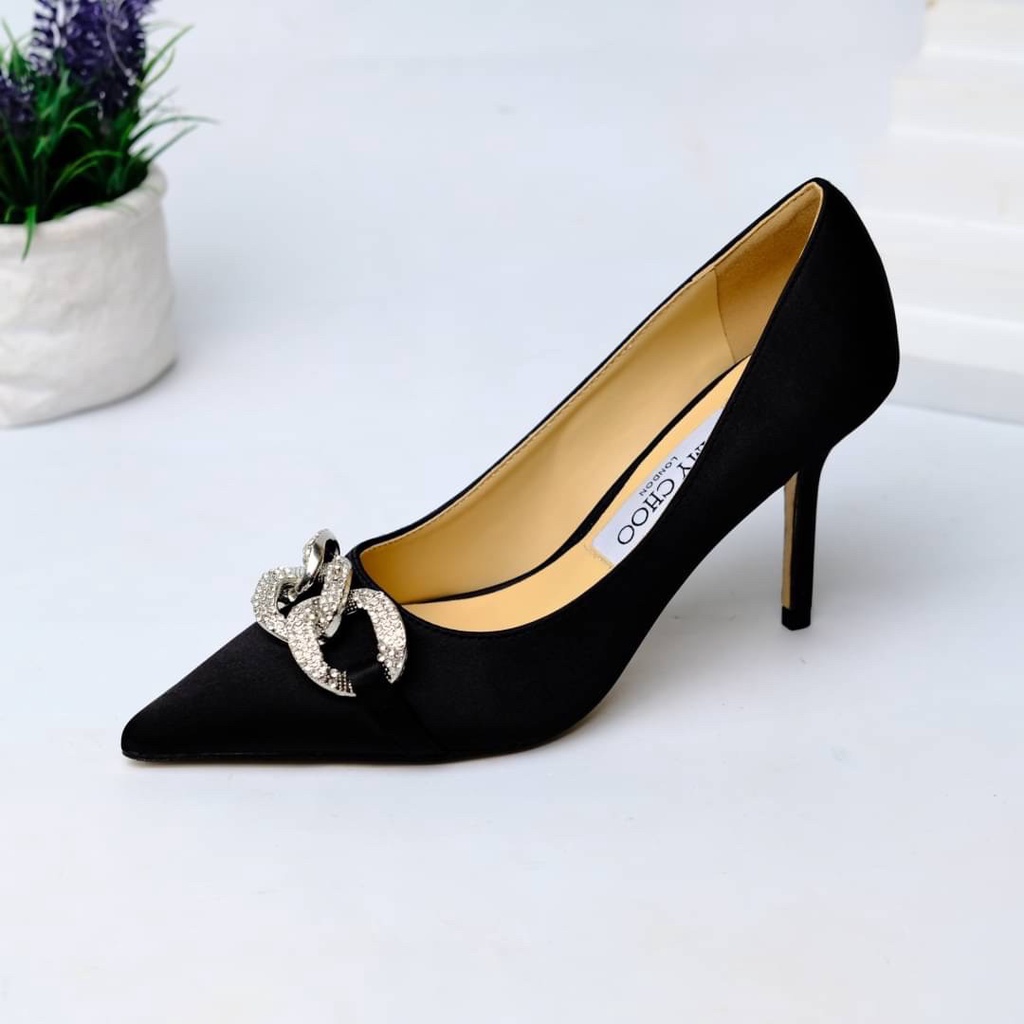 [7.7 Boombastis Sale⚡] - SEPATU WANITA HAK TINGGI JCS JCS004 HIGH HEELS PREMIUM IMPORT