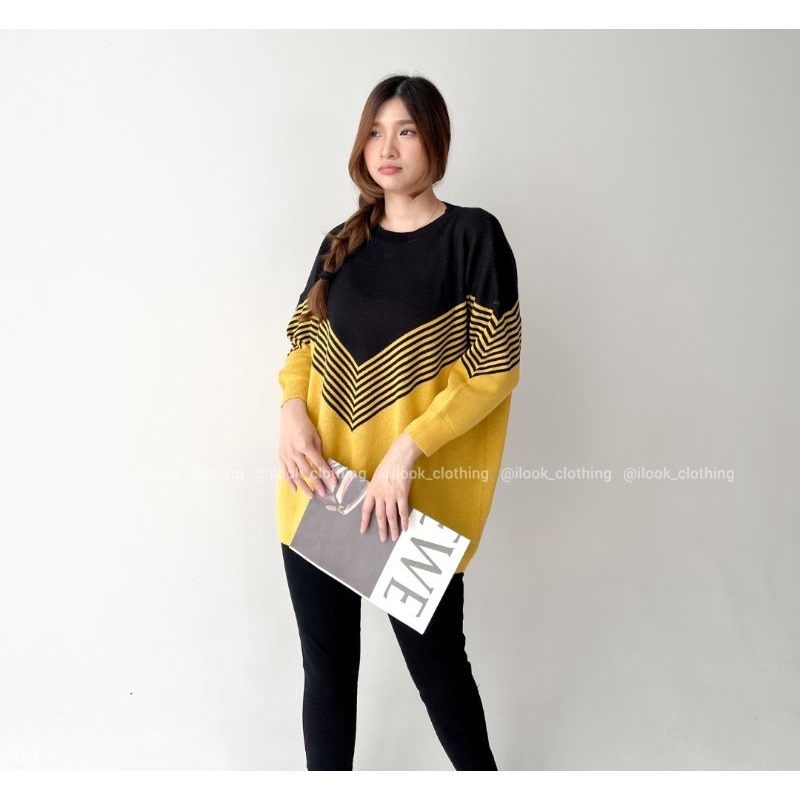 VINNY OVERSIZE TOP - atasan oversize