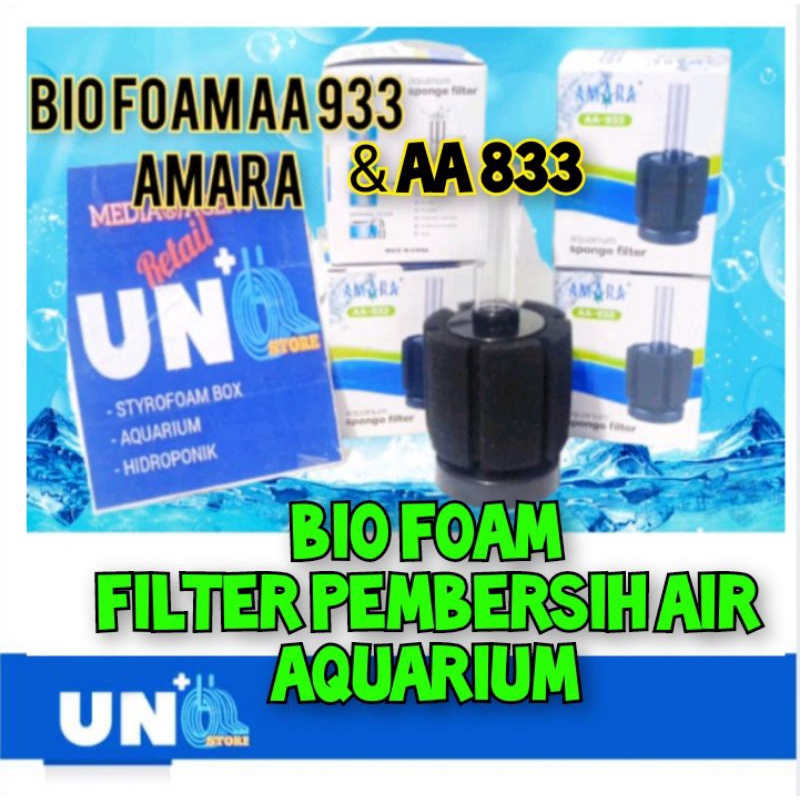 FILTER AERATOR PEMBERSIH SPONGE BIO FOAM BIOFOAM AMARA AA 933 / AA 833