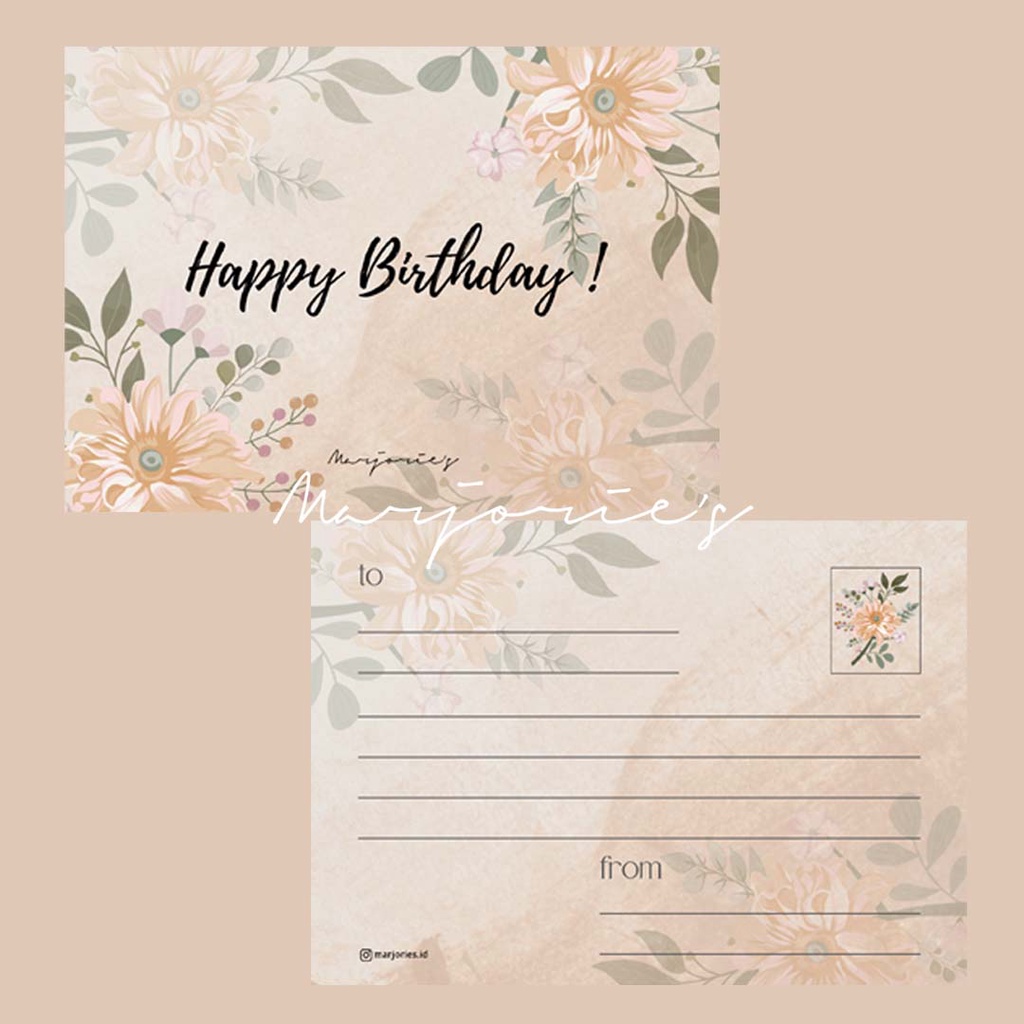 

Birthday Card by Marjorie's