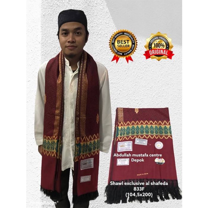 Sorban SORBAN HAJI EXCLUSIVE AL SHAFEDA 833F/SHAWL HAJI EXCLUSIVE AL SHAFEDA(G6I6) Sorban Exclusive 