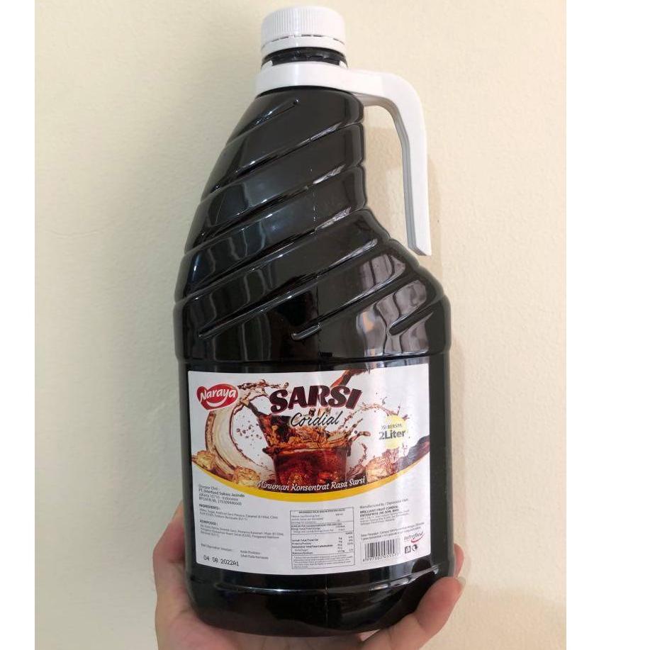 

KodeIi7I2--Naraya Sarsi Cordial/ Naraya Syrup Sarsi / Minuman Konsentrat Sarsi 2L