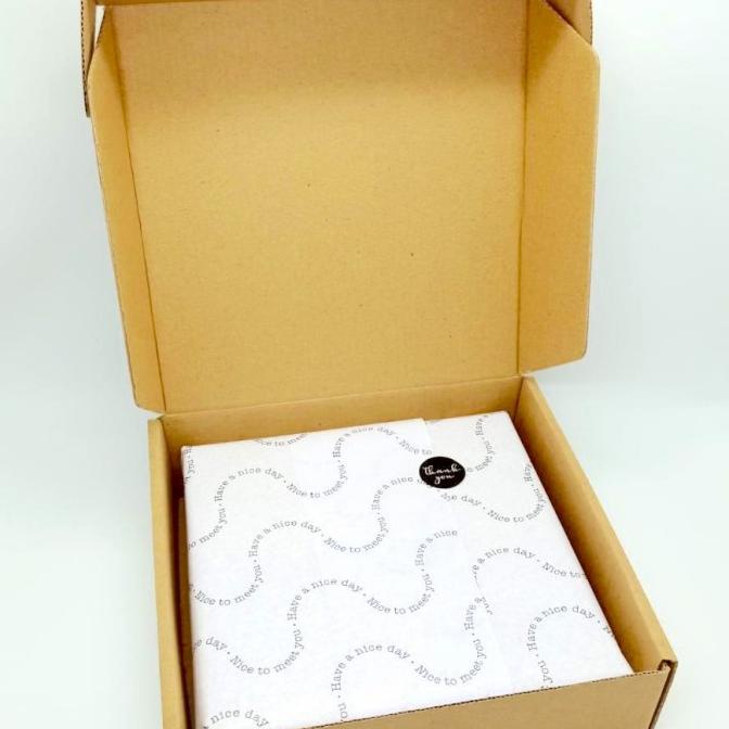 

Meet you Wraping Paper 50 |kertas tissue|bungkus kado packing barang