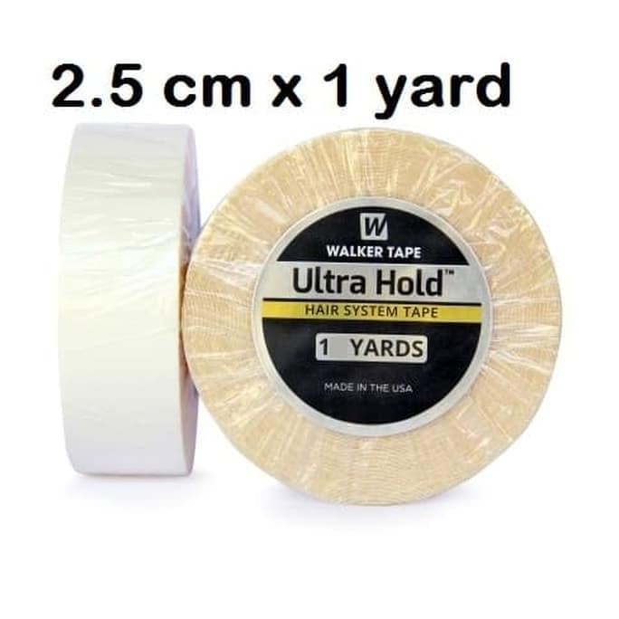 

Isolasi Adhesive Double Tape Toupee Lem Wig Ultra Hold Roll 1 Yards