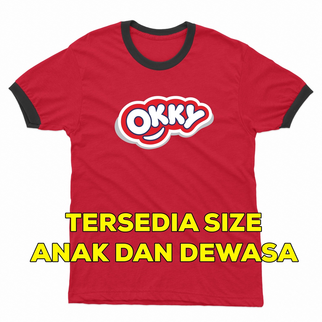 Kaos Okky Jelly Drink - Anak dan Dewasa