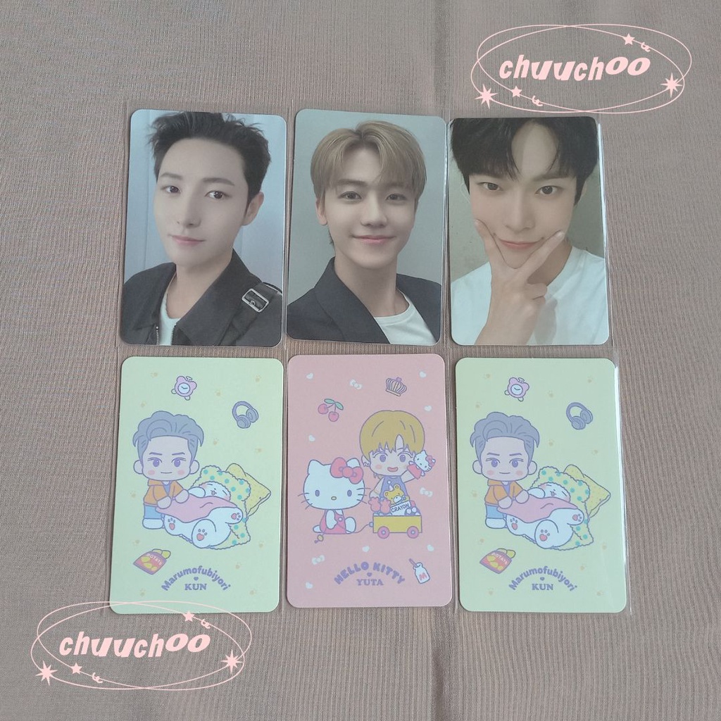 PC Photocard Official NCT Sanrio Ver A Renjun Jaemin Doyoung Kun Yuta