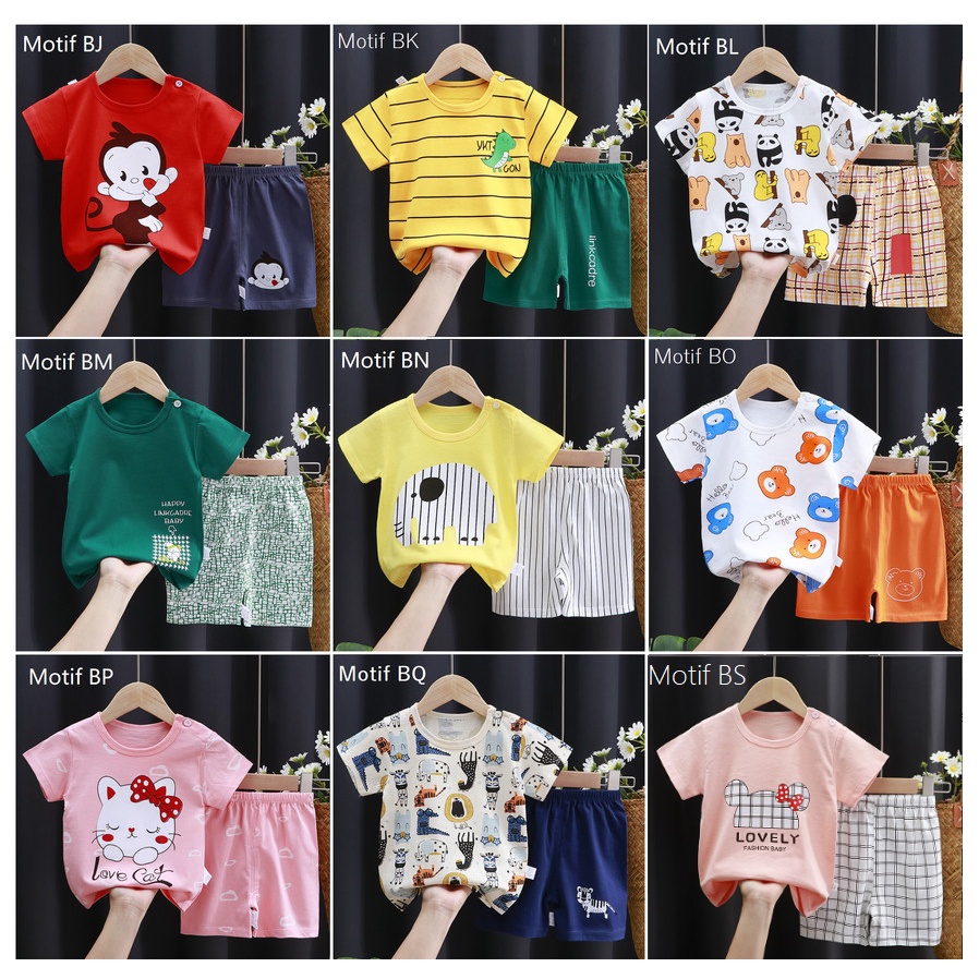 Baju Bayi / Setelan Bayi Anak / Kaos Anak Lucu Dan Imut