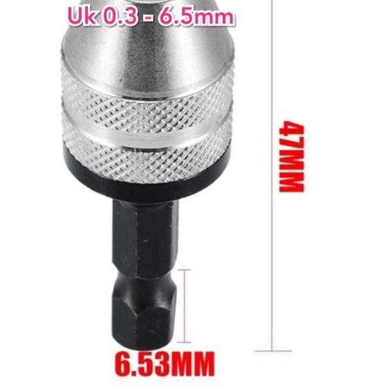 kepala bor listrik Keyless chuck drill adaptor bor mini keyless
