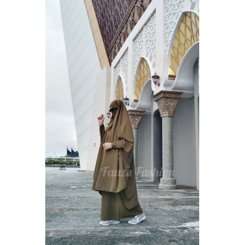 FRENCH KHIMAR SET BELLE ARMY /FRENCH KHIMAR MURAH BERKUALITAS /FRENCH KHIMAR SET MURAH