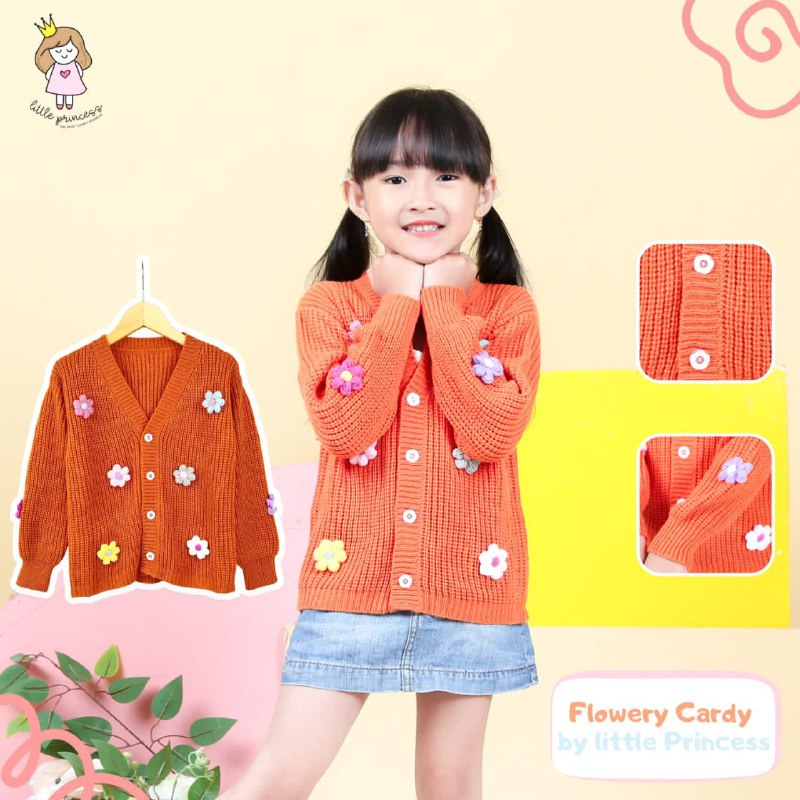 Afsheenastore Cardigan By Little Princess