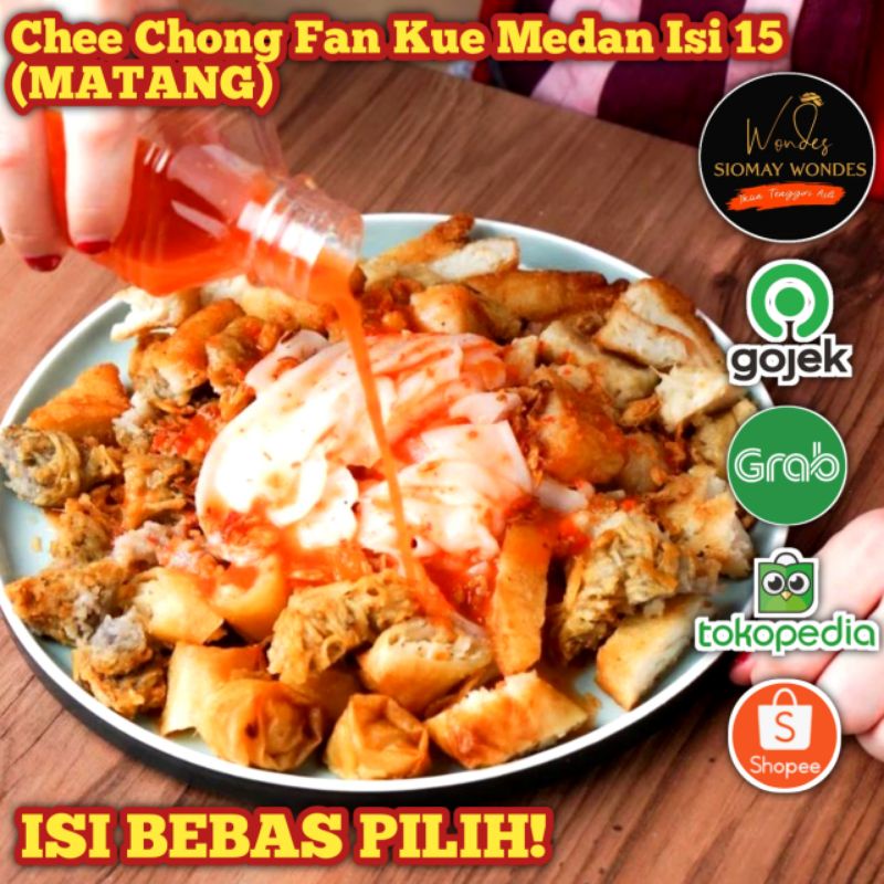 

Ci cong Fan Chee Cheung Fan Khas Medan Kue Medan MATANG Halal Isi 15