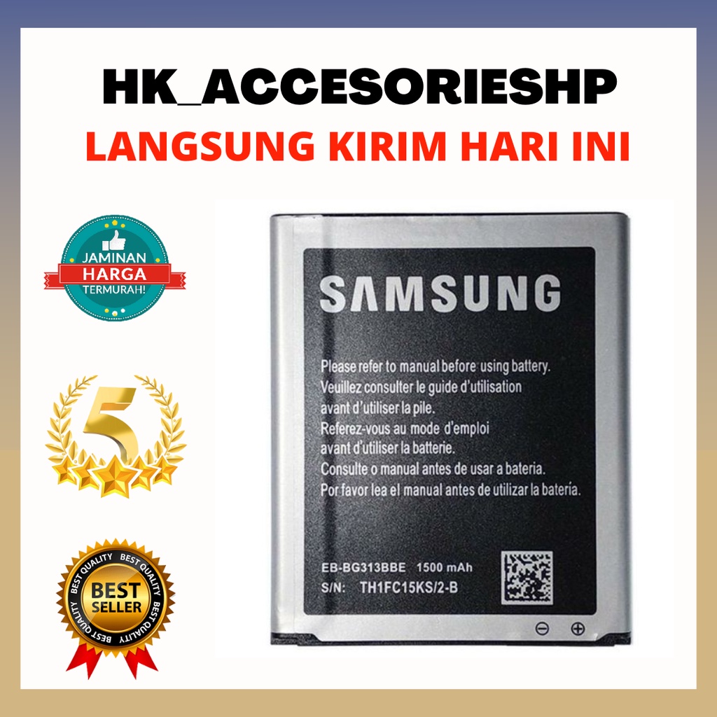 BATERAI SAMSUNG G313 / GALAXY V 1500mAh