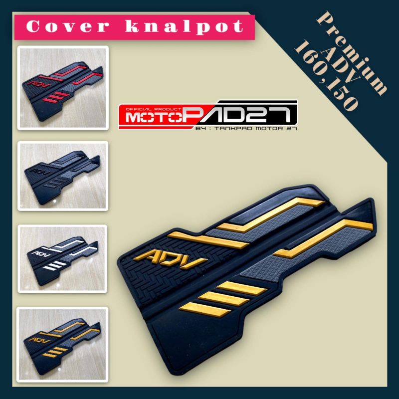 Sticker stiker rubber karet cover knalpot Honda ADV 160