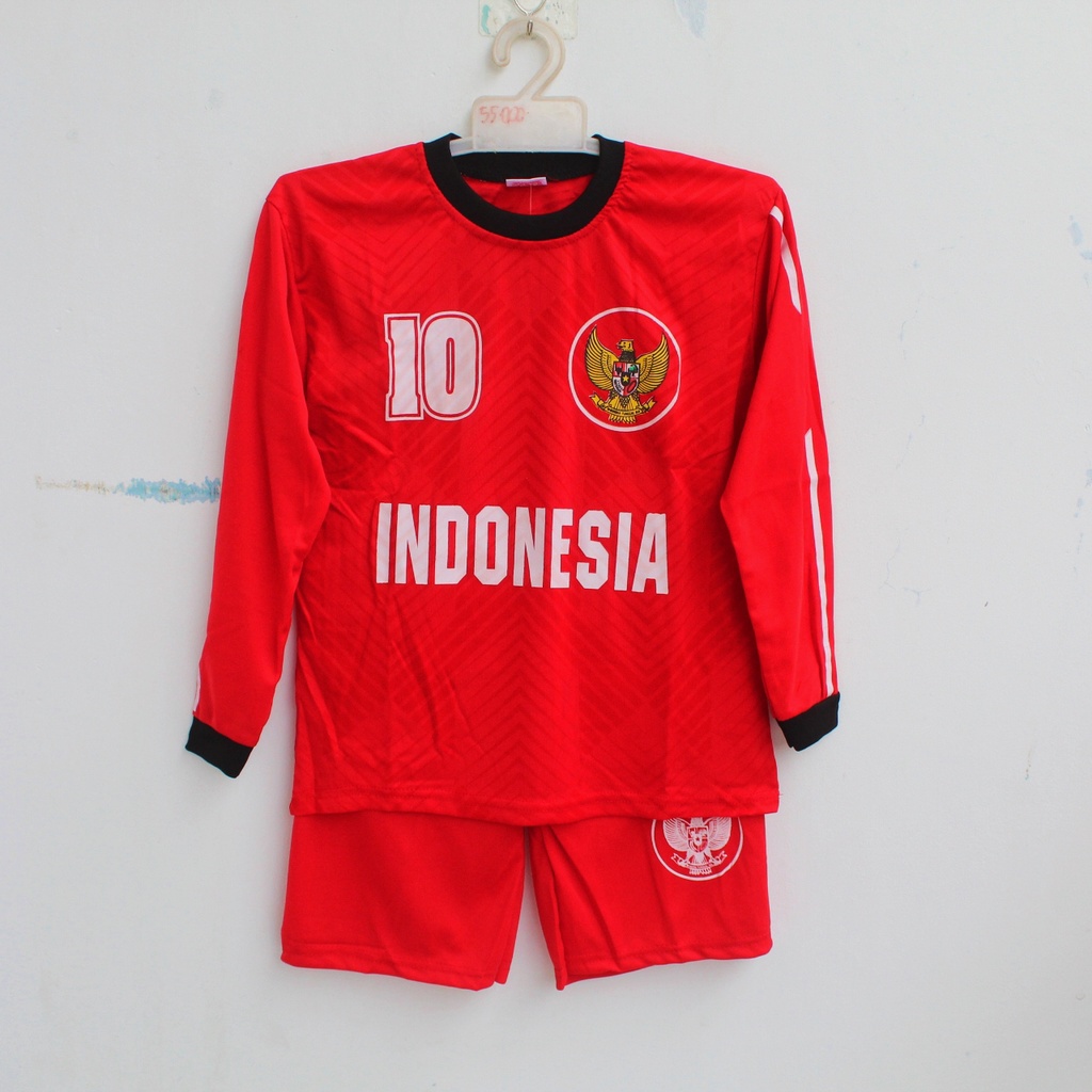 setelan baju bola kiper timnas indonesia/baju bola kiper timnas indonesia