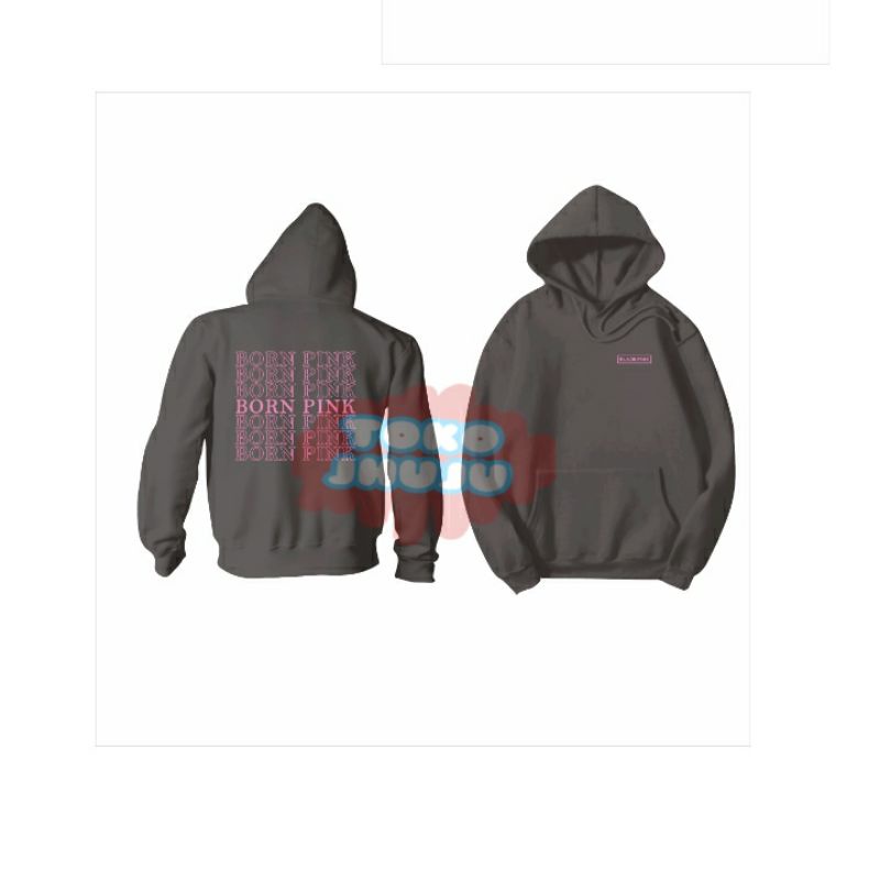 Hoodie Jumper Kpop Lisa Bornpink Konser Sablon Belakang 7 Baris