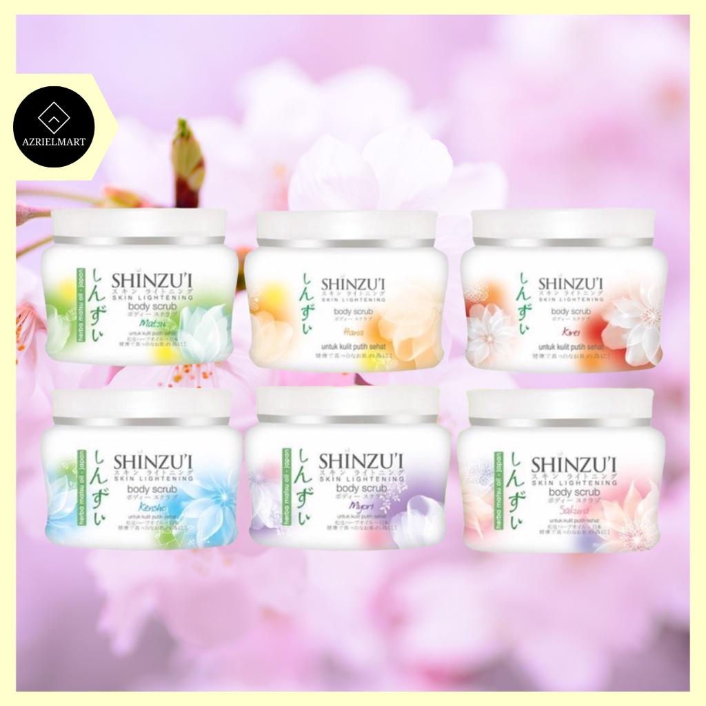Lulur Sinzui Body Scrub Whitening Luluran Shinzui Body Scrab Lulur Pemutih Kulit Badan BPOM