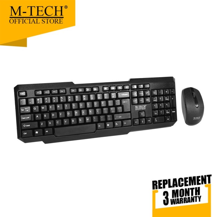 M-Tech Keyboard Combo Mouse Wireless STK-04 / STK04