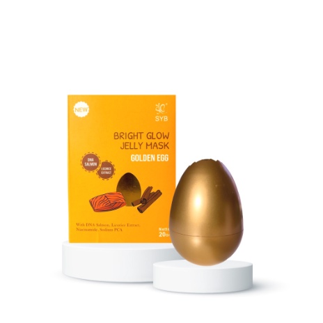 SYB BRIGHT GLOW JELLY MASK GOLDEN EGG 20gr
