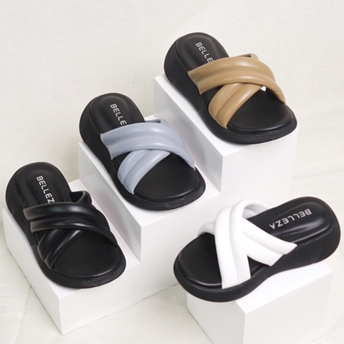 BELLEZA YUK - KANNA Sandal Platform Anak Perempuan Usia 2 sampai 10 Tahun Sendal cewek Kids Wedges W