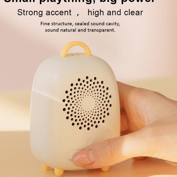 Terbaru ✅COD CORN 5W Cute Wireless Speaker Bluetooth Portable Mini AUX Stereo Bass Speakers Lucu Kap