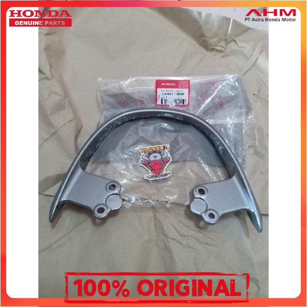 *Ori Ahm  begel jok behel sadel behel pegangan tangan belakang silver honda ALL NEW SCOOPY PRESTIGE 