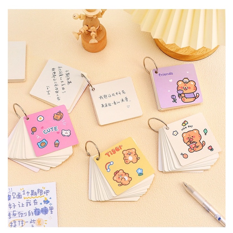 AJS note book ring / buku kecil / note kecil lucu imut souvenier NB2