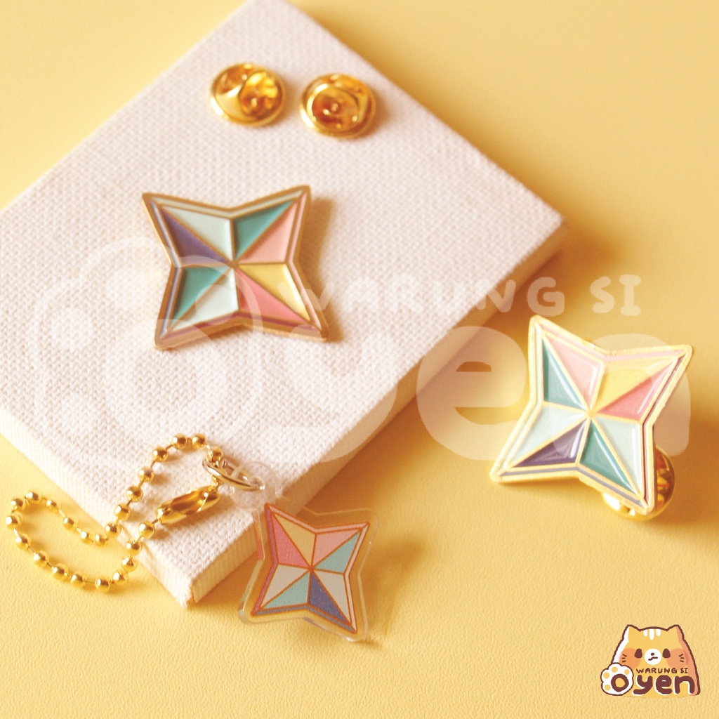 Genshin Impact Primogems Enamel Pin