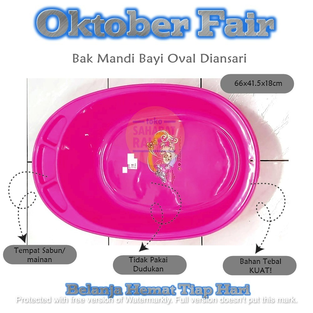 BBL-001A Bak Mandi Bayi Oval Diansari