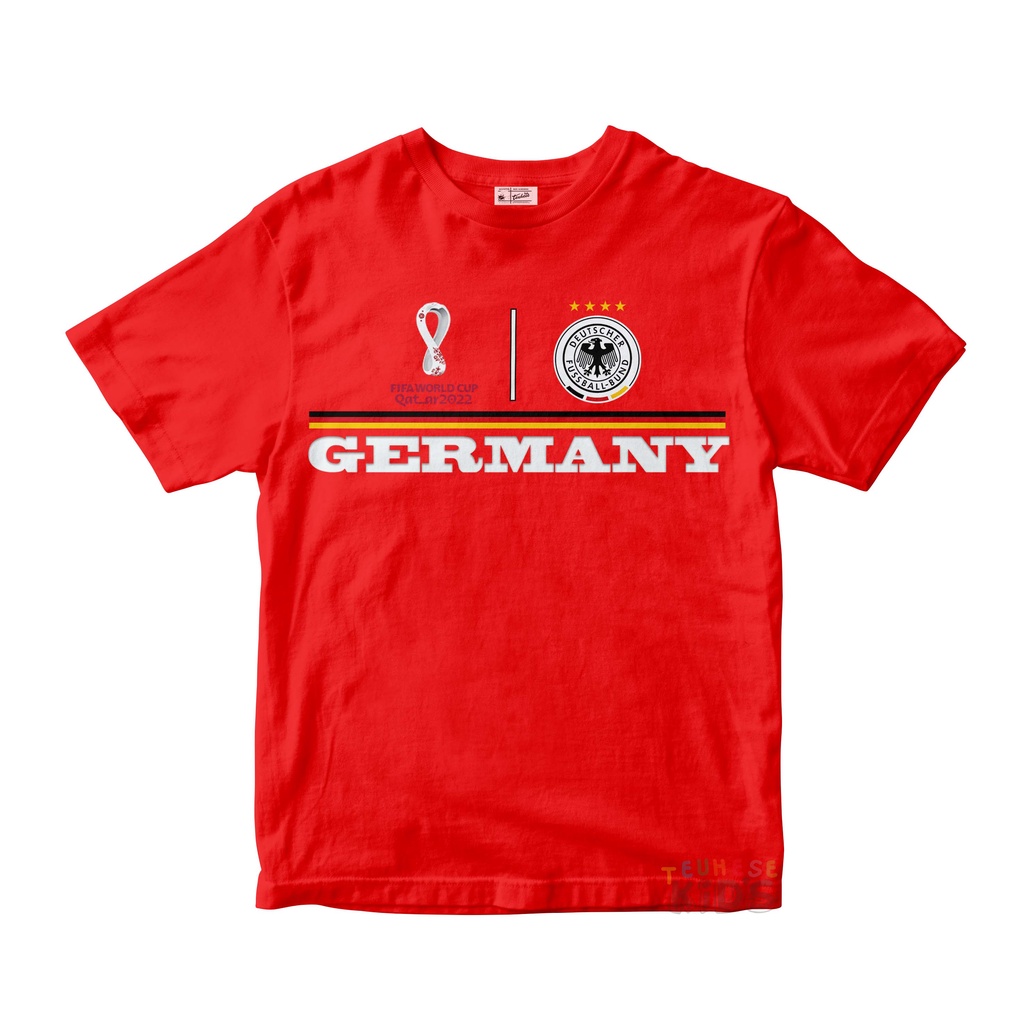 KAOS ANAK DAN DEWASA SPESIAL PIALA DUNIA GERMANY BAHAN COTTUN