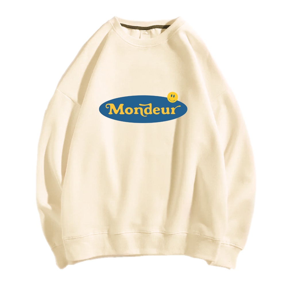 MONDEUR SWEATER CREWNECK PRIA WANITA Size M-XXL ANAIRA